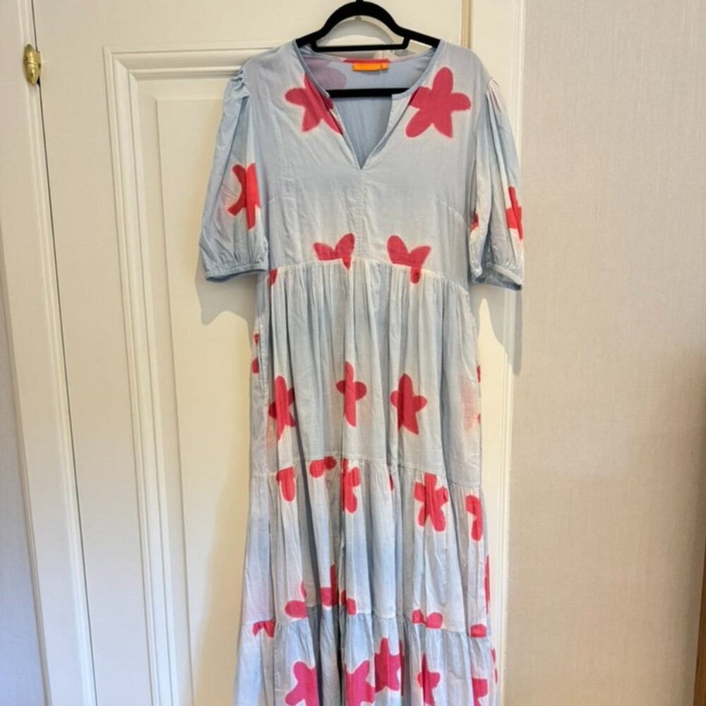 Oliphant maxi dress - 100% cotton - size Small